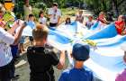 Благотворители открыли новую детскую площадку в Константиновке