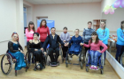 В Славянске открылся танцевальный зал для людей использующих инвалидную коляску