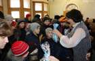 Five hundred children from large families of Bakhmut witnessed the Christmas miracle