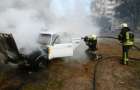 Возгорание легкового автомобиля ликвидировано в Мариуполе