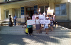 Краматорчане митинговали против закрытия школы-интерната