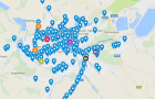 В Славянске появилась интерактивная карта ДТП