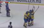 Ukraine national hockey team became the third in the tournament in Budapest