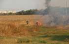 Неконтролируемый огонь: в Мариуполе выгорело 4,5 га сухой травы