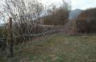 На Закарпатье вдоль границы пограничники установили 7 километров заграждения
