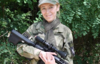 Украинская девушка-снайпер перевоплотилась в героиню сказки
