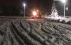 В Мирнограде снегоуборочная техника работала всю ночь