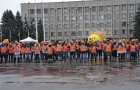 Славянск поддержал масштабную акцию «Раскрась мир в оранжевый цвет»