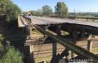 В Харькове частично обрушился автомобильный мост
