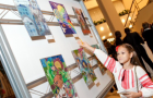В Славянске прошла выставка юных художников