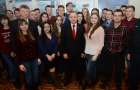Borys Kolesnikov met with young railroadmen of Dnipro within the educational competition
