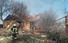 В Славянске ликвидировали пожар в частном доме